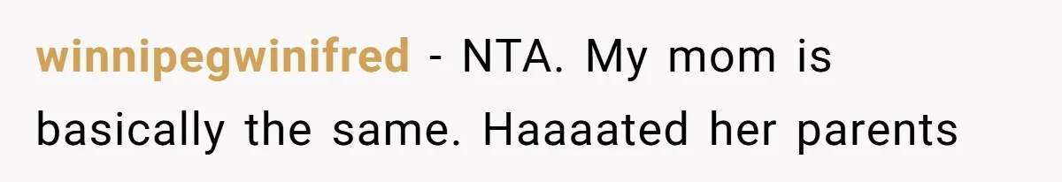 Mother Claims Betrayal After Daughter Accepts A Two Hundred Thousand Dollar College Fund From Estranged In Laws winnipegwinifred − NTA. My mom is basically the same. Haaaated her parents