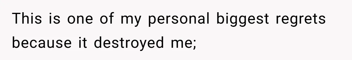 Mother Claims Betrayal After Daughter Accepts A Two Hundred Thousand Dollar College Fund From Estranged In Laws This is one of my personal biggest regrets because it destroyed me;