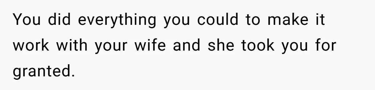 Man Discovers His Wife’s Affair And Struggles With Whether To Divorce After Betrayal You did everything you could to make it work with your wife and she took you for granted.