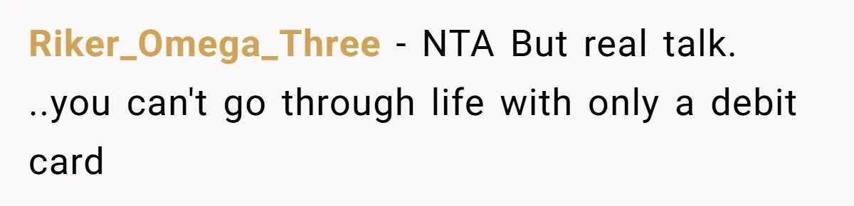 She Called Out Her Best Friend at a Wedding, Then Got Left Stranded With an $800 Bill Riker_Omega_Three − NTA But real talk. ..you can't go through life with only a debit card
