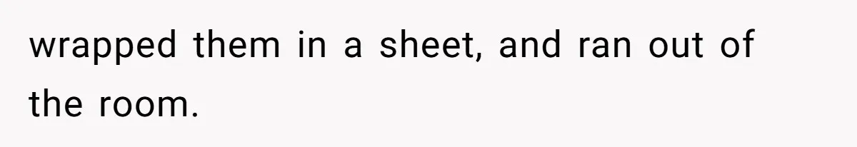 Fiancée Chooses To Save Her Partner’s Deceased Father’s Items Over Her Own Mother’s In A Fire wrapped them in a sheet, and ran out of the room.