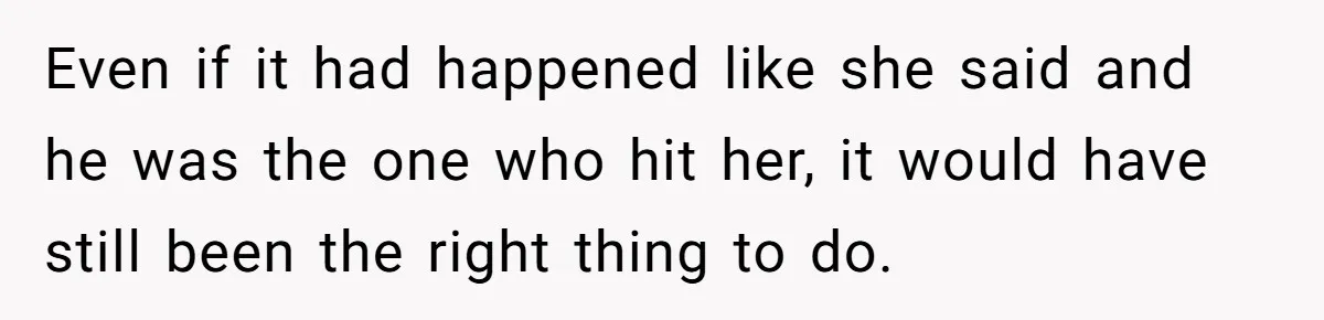 14-Year-Old Boy Struggles With Whether To Report His Mom’s Hit And Run Even if it had happened like she said and he was the one who hit her, it would have still been the right thing to do.