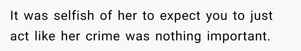 14-Year-Old Boy Struggles With Whether To Report His Mom’s Hit And Run It was selfish of her to expect you to just act like her crime was nothing important.