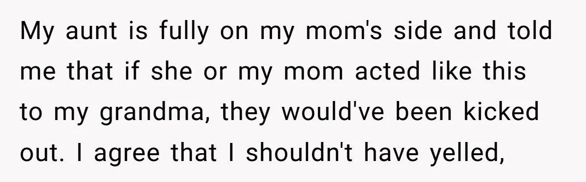 She Kept Cooking for Her Brother, Even Though He Refused to Eat It, and Finally Said Enough My aunt is fully on my mom's side and told me that if she or my mom acted like this to my grandma, they would've been kicked out. I agree...