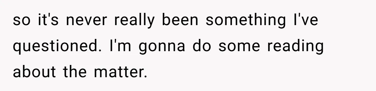 Chef Makes Girlfriend Use "S__t Pans" After She Keep Damaging His Expensive Kitchen Tools so it's never really been something I've questioned. I'm gonna do some reading about the matter.