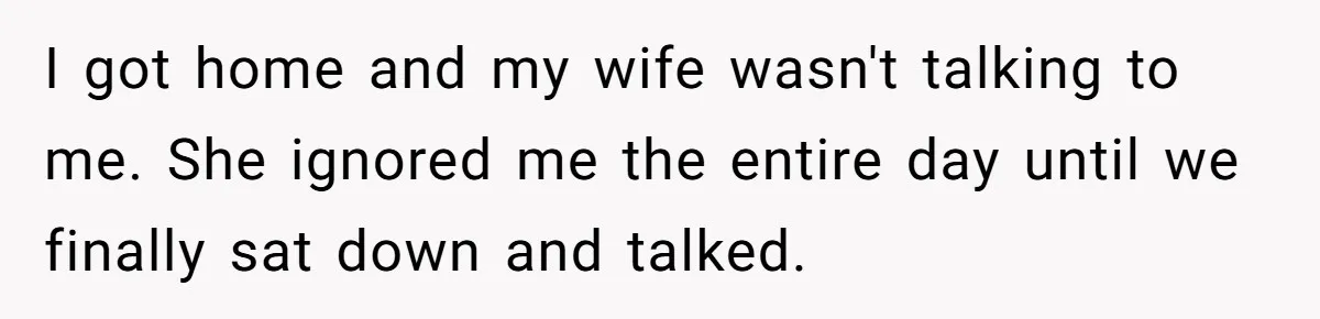 Wife Keeps Tying His Boots Despite His Requests, He Finally Loses His Patience I got home and my wife wasn't talking to me. She ignored me the entire day until we finally sat down and talked.