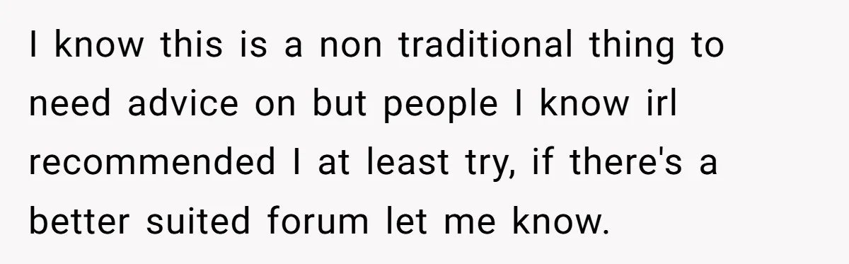 Her Husband Is Brain Dead, But She Can't Let Him Go—How Does She Find Peace? I know this is a non traditional thing to need advice on but people I know irl recommended I at least try, if there's a better suited forum let me...