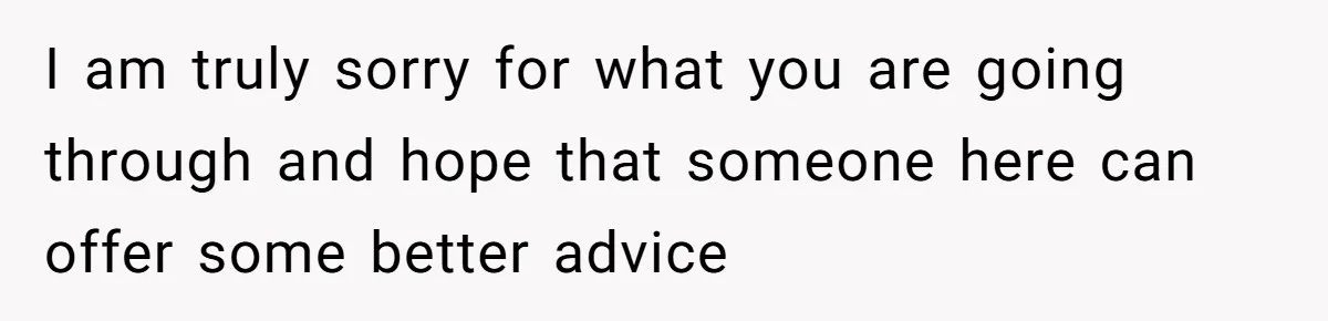 Her Husband Is Brain Dead, But She Can't Let Him Go—How Does She Find Peace? I am truly sorry for what you are going through and hope that someone here can offer some better advice