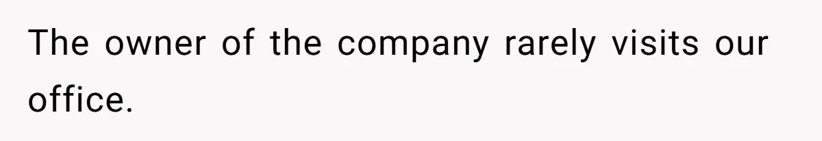Man Loses His Job After Making A Joke About His Boss’s Daughter’s Drawing The owner of the company rarely visits our office.
