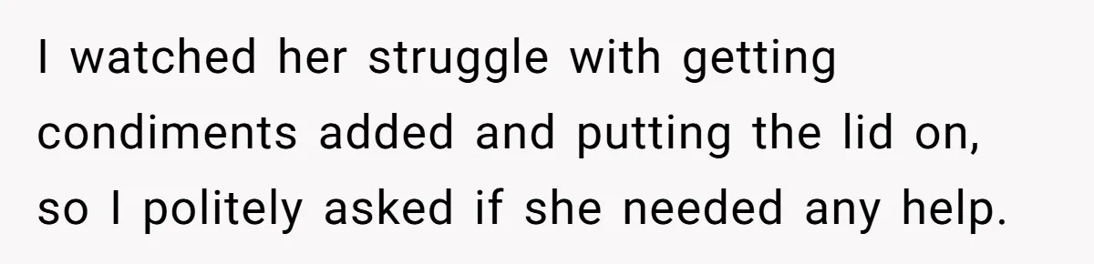 Man Loses His Job After Making A Joke About His Boss’s Daughter’s Drawing I watched her struggle with getting condiments added and putting the lid on, so I politely asked if she needed any help.