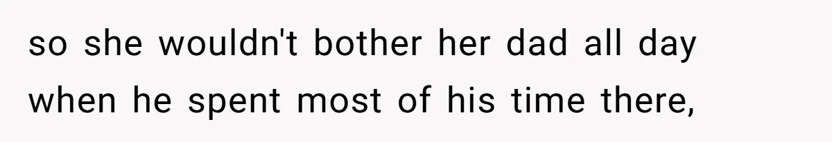 Man Loses His Job After Making A Joke About His Boss’s Daughter’s Drawing so she wouldn't bother her dad all day when he spent most of his time there,