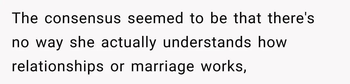 Man Loses His Job After Making A Joke About His Boss’s Daughter’s Drawing The consensus seemed to be that there's no way she actually understands how relationships or marriage works,