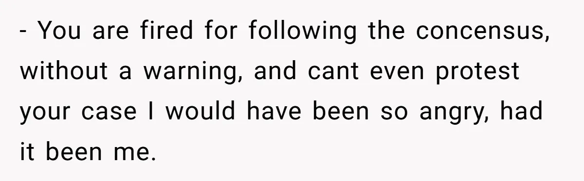Man Loses His Job After Making A Joke About His Boss’s Daughter’s Drawing - You are fired for following the concensus, without a warning, and cant even protest your case I would have been so angry, had it been me.