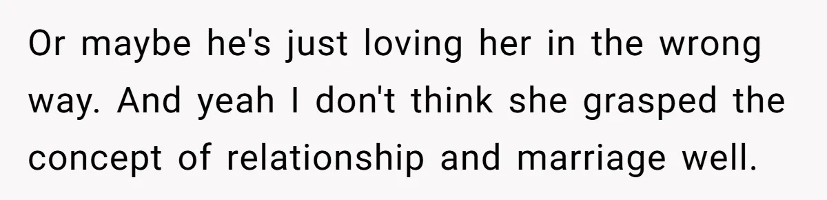 Man Loses His Job After Making A Joke About His Boss’s Daughter’s Drawing Or maybe he's just loving her in the wrong way. And yeah I don't think she grasped the concept of relationship and marriage well.