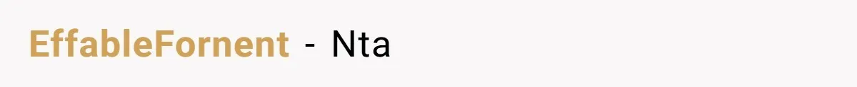 EffableFornent − Nta