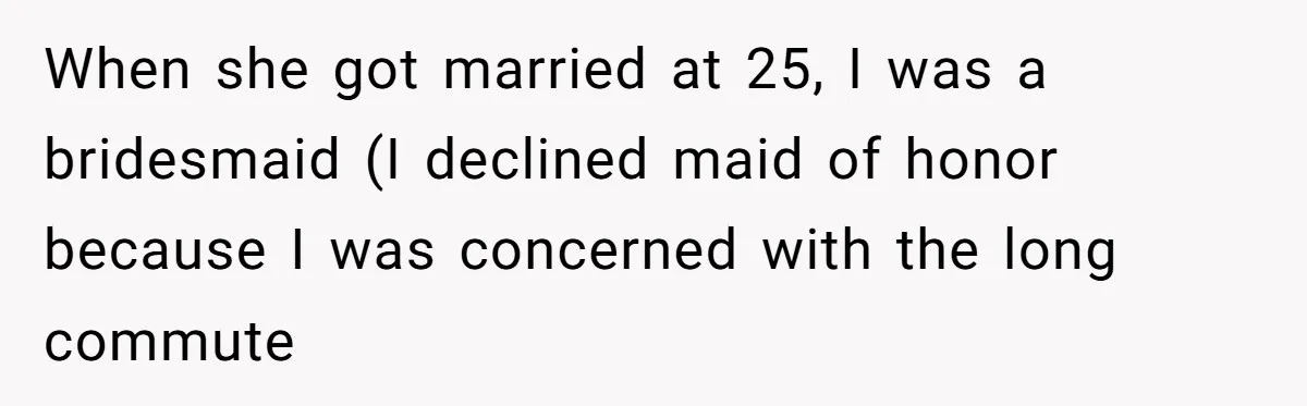 Woman Leaves Best Friend’s Birthday Party Early After Being Seated In The ‘B-List’ Room When she got married at 25, I was a bridesmaid (I declined maid of honor because I was concerned with the long commute