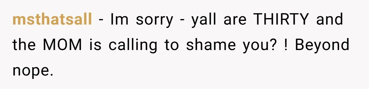 Woman Leaves Best Friend’s Birthday Party Early After Being Seated In The ‘B-List’ Room msthatsall − Im sorry - yall are THIRTY and the MOM is calling to shame you? ! Beyond nope.