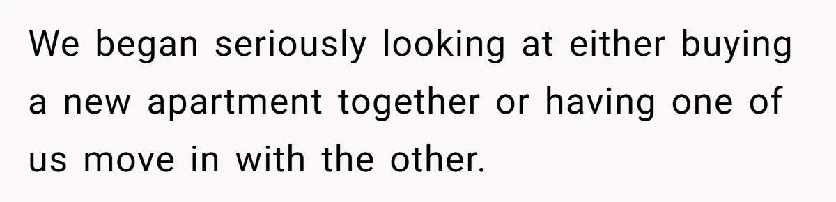 This Man’s Vegan Girlfriend Wants Him To Get Rid Of His Cat, What Should He Do? We began seriously looking at either buying a new apartment together or having one of us move in with the other.