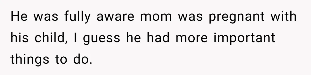 Man Finds Out He's Not His Dad's Biological Son After Being Told He Won't Get College Help He was fully aware mom was pregnant with his child, I guess he had more important things to do.