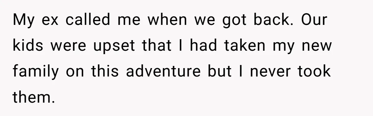 Dad Takes New Blended Family On Dream Vacation To His Home Country After Years Of Denial My ex called me when we got back. Our kids were upset that I had taken my new family on this adventure but I never took them.