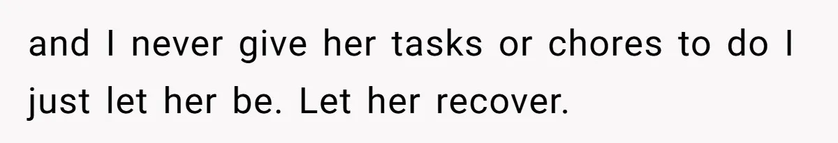 Exhausted Nurse Collapses Into Bed After Brutal Shifts But Wife Demands Diaper Change Immediately and I never give her tasks or chores to do I just let her be. Let her recover.