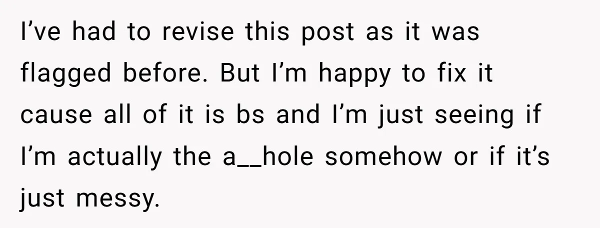 I’ve had to revise this post as it was flagged before. But I’m happy to fix it cause all of it is bs and I’m just seeing if I’m actually...