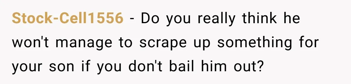 He Told Her to Pay for Their Son’s Easter Basket, or Pick Him Up Early, and She Refused Stock-Cell1556 − Do you really think he won't manage to scrape up something for your son if you don't bail him out?