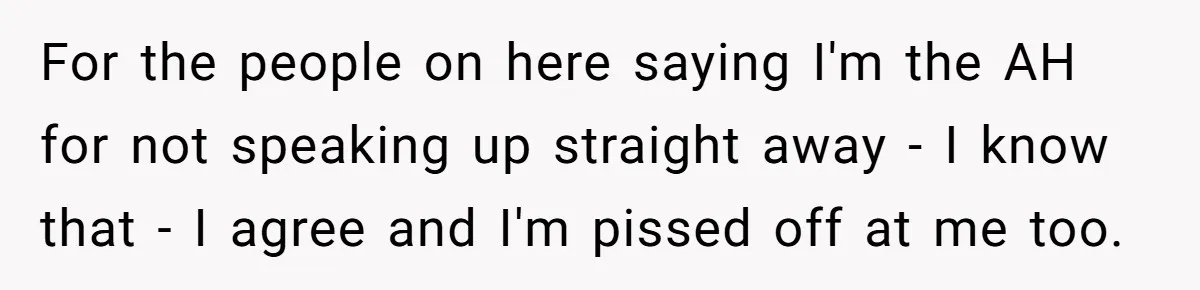 Woman Calls Out In-Laws Who Invited Themselves To Stay Without Asking For the people on here saying I'm the AH for not speaking up straight away - I know that - I agree and I'm pissed off at me too.