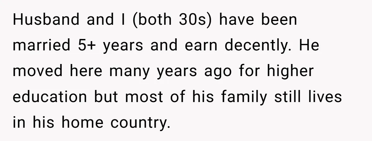 She’s Thinking of Saying No to Her Husband Risking His Parents’ Home for a Relative’s Loan, and It’s Turning Into a Serious Marriage Decision Husband and I (both 30s) have been married 5+ years and earn decently. He moved here many years ago for higher education but most of his family still lives in...
