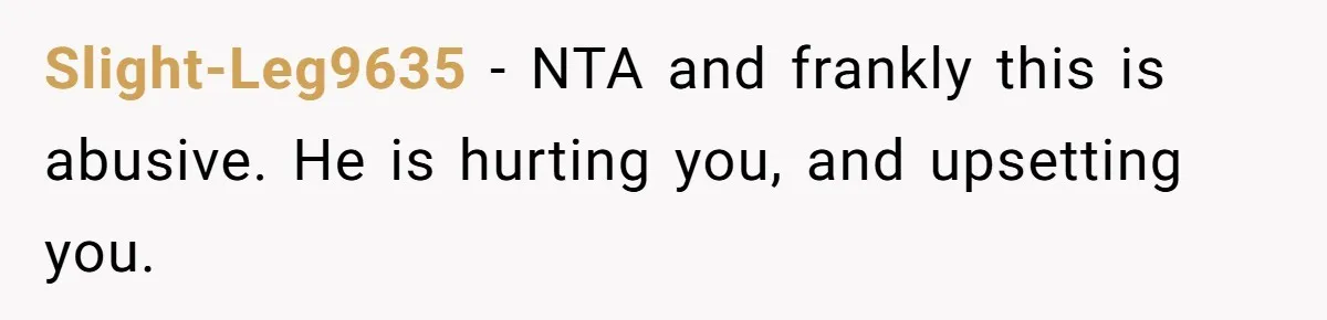 Wife Calls Out Husband Loudly At Family Dinner After Years Of "Tasering" Slight-Leg9635 − NTA and frankly this is abusive. He is hurting you, and upsetting you.