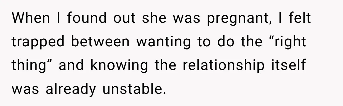 Husband Refuses Ex Wife Simple Favor While She Serves In Army Because She Wants Divorce When I found out she was pregnant, I felt trapped between wanting to do the “right thing” and knowing the relationship itself was already unstable.