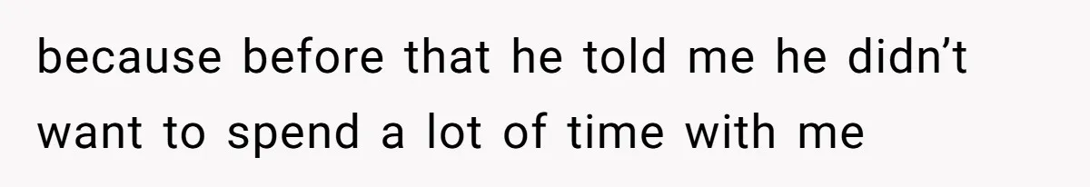 She’s Paying All The Bills While He’s Living Rent-Free But Her Ultimatum Leaves Him Stunned because before that he told me he didn’t want to spend a lot of time with me