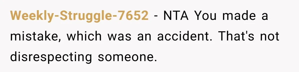 Man Fell Asleep With His Sister After Video Games, But His Wife Thinks It’s A Major Betrayal Weekly-Struggle-7652 − NTA You made a mistake, which was an accident. That's not disrespecting someone.