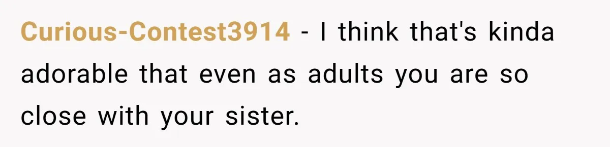 Man Fell Asleep With His Sister After Video Games, But His Wife Thinks It’s A Major Betrayal Curious-Contest3914 − I think that's kinda adorable that even as adults you are so close with your sister.