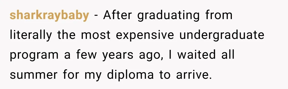 Student Returns Overdue Library Books And Gaslights The System Out Of Late Fees sharkraybaby − After graduating from literally the most expensive undergraduate program a few years ago, I waited all summer for my diploma to arrive.
