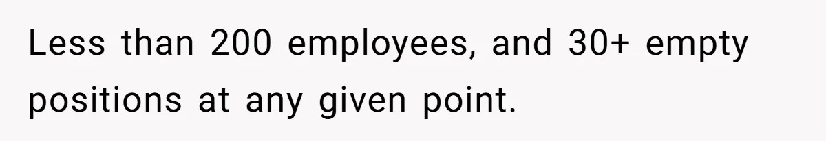 Former Employee Guides Colleagues To Leave Honest Reviews At Toxic Nonprofit Less than 200 employees, and 30+ empty positions at any given point.