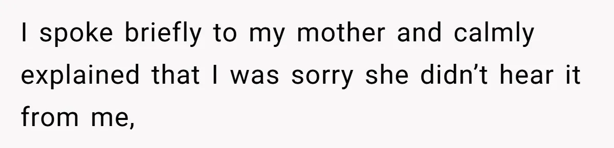 Husband Leaves Wife, Buys Cheap Apartment, Says He’s Happier Than Ever I spoke briefly to my mother and calmly explained that I was sorry she didn’t hear it from me,