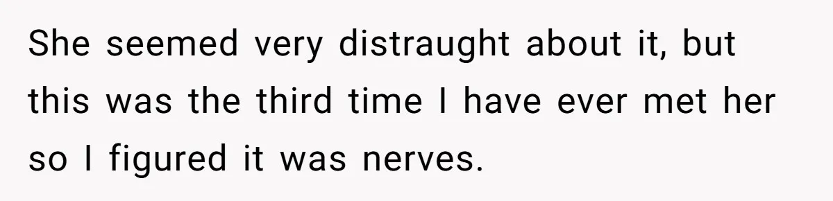 Mother Threatens Pregnant Teen Girlfriend's Family With Intentions To Give Up Her Baby She seemed very distraught about it, but this was the third time I have ever met her so I figured it was nerves.