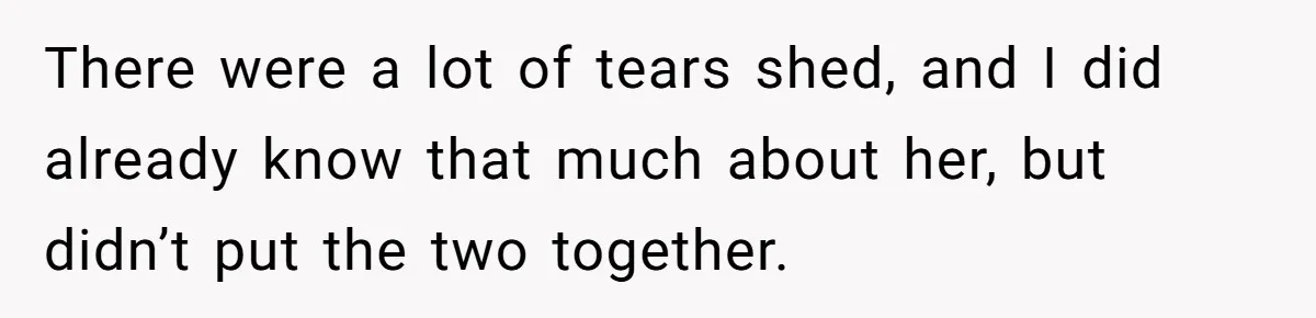 Mother Threatens Pregnant Teen Girlfriend's Family With Intentions To Give Up Her Baby There were a lot of tears shed, and I did already know that much about her, but didn’t put the two together.