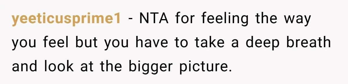 She Asked Her Boss to Shut Down the Business for Her Wedding, but Left One Person Off the Guest List yeeticusprime1 − NTA for feeling the way you feel but you have to take a deep breath and look at the bigger picture.