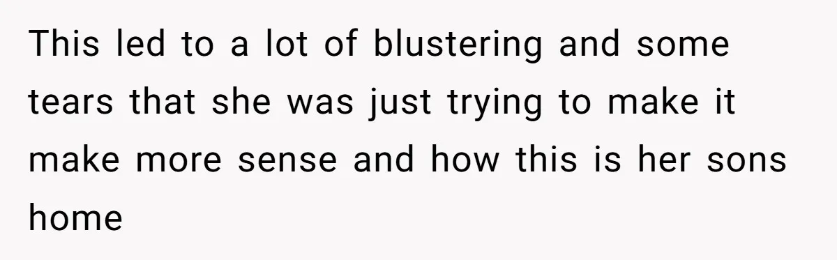 Tall Wife Snaps At Short Mother In Law Over Kitchen Stuffs Rearrangement This led to a lot of blustering and some tears that she was just trying to make it make more sense and how this is her sons home