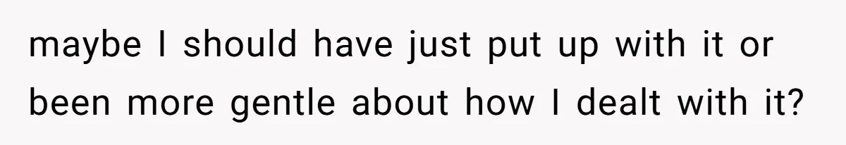 Tall Wife Snaps At Short Mother In Law Over Kitchen Stuffs Rearrangement maybe I should have just put up with it or been more gentle about how I dealt with it?
