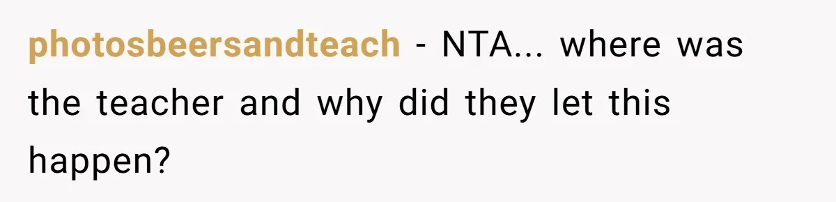 High School Drama Escalates When Student Insists on Searching Peers for Her Lost Technology photosbeersandteach − NTA... where was the teacher and why did they let this happen?