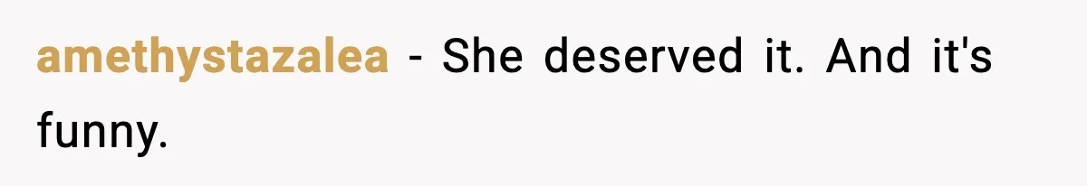 Woman Exposes MIL’s Hypocrisy After Husband’s Affair Sparks Divorce amethystazalea - She deserved it. And it's funny.