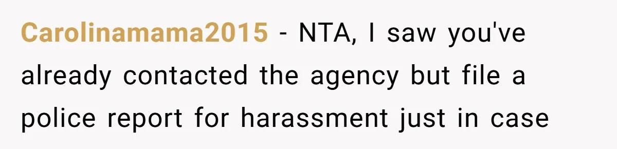 Mother Cuts Off Surrogate After She Constantly Interfered With Baby And Parents Carolinamama2015 − NTA, I saw you've already contacted the agency but file a police report for harassment just in case