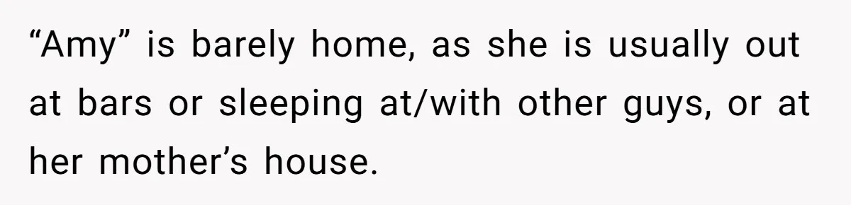 Roommate Sneaks Into Couple’s Bedroom And Uses Her Vibrator, Now They Feel Completely Violated “Amy” is barely home, as she is usually out at bars or sleeping at/with other guys, or at her mother’s house.