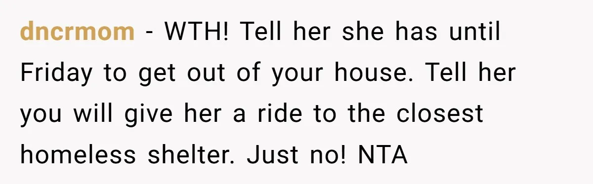 Roommate Sneaks Into Couple’s Bedroom And Uses Her Vibrator, Now They Feel Completely Violated dncrmom − WTH! Tell her she has until Friday to get out of your house. Tell her you will give her a ride to the closest homeless shelter. Just no!...