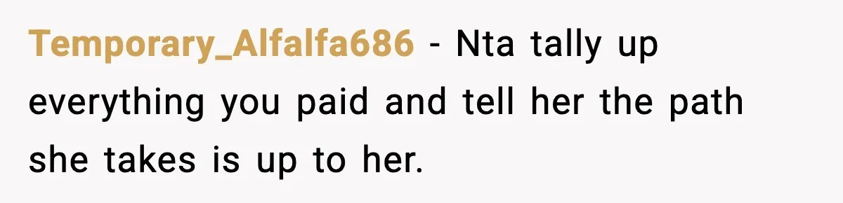 Daughter Refuses To Let Her Kids See Her Mother After She Sold The Home She Paid For Temporary_Alfalfa686 − Nta tally up everything you paid and tell her the path she takes is up to her.