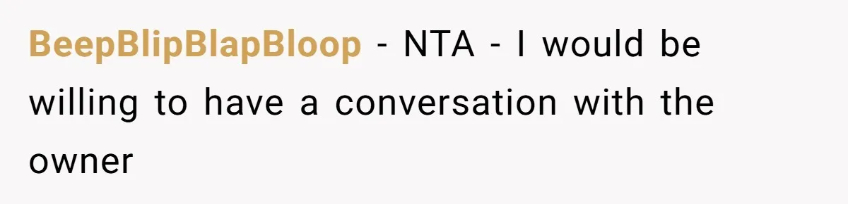 Woman Calls Out Anime Store Employee Who Told Her She’s Too Dumb For Naruto Tattoos BeepBlipBlapBloop − NTA - I would be willing to have a conversation with the owner