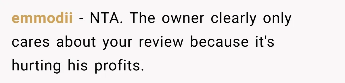 Woman Calls Out Anime Store Employee Who Told Her She’s Too Dumb For Naruto Tattoos emmodii − NTA. The owner clearly only cares about your review because it's hurting his profits.